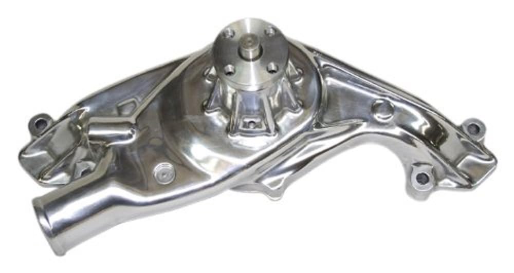 Performance Quotient PRW 1439010 Polished 5/8" Pilot Shaft High Flow Aluminum Water Pump for Ford 352-428 FE's 1965-76