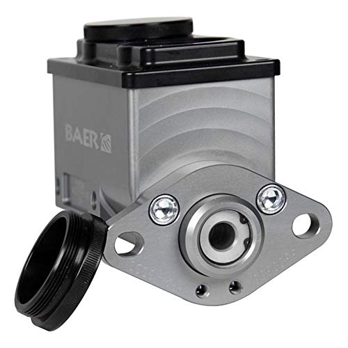 BAER BRAKES Brake Master Cylinder 6801264RP-BKCZ (Remaster Polished Right Port 15/16"), 1 Pack
