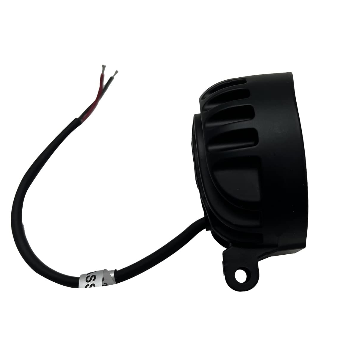 Race Sport Lighting 24-Watt Auxiliary Light Fit 3-inch Round IQ Series Auxiliary LED Flood Beam RS3IQ24WR