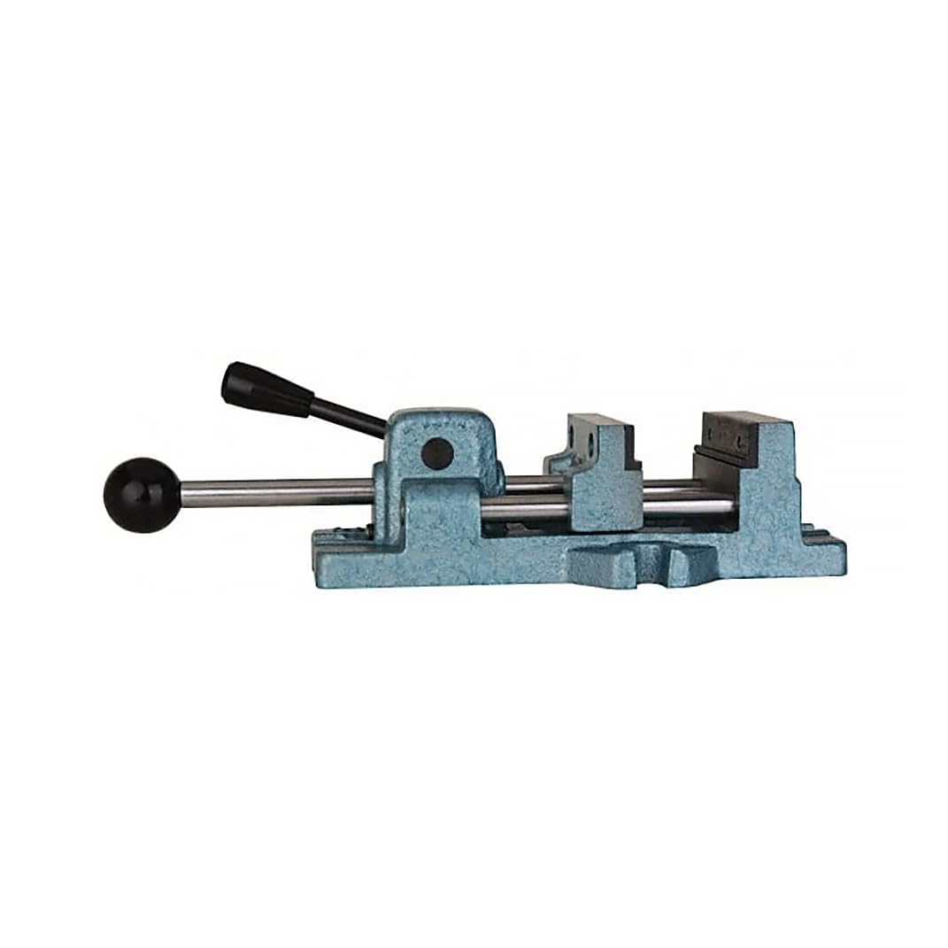 Cam-Action Wilton Drill Press Vise, 4" Jaw Width, 4-11/16" Max Opening (Model 1204)