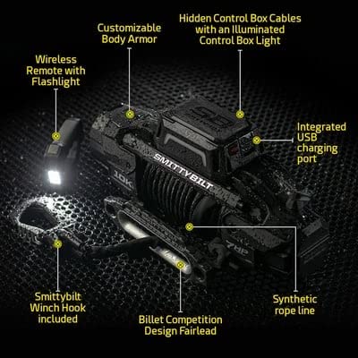 GEN3 SmittyBilt 12K SYNTHETIC - SB98812