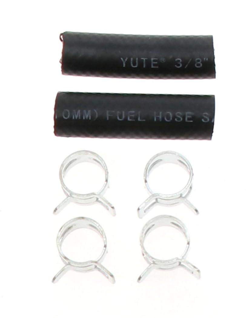 WIX Universal 33033 In-Line Fuel Filter with 3/8â€ Clamp-On Inlet/Outlet, Max Pressure 60-PSI