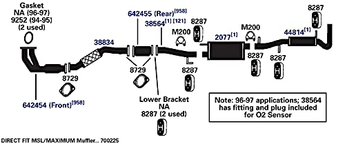 Exhaust Gasket AP Exhaust 9252