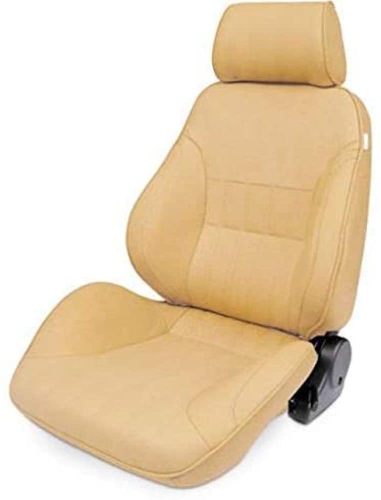 Beige Vinyl ProCar by Scat Rally Smooth Back Recliner Left
