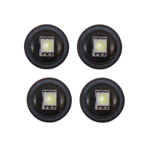 EVO Formance CIPA 93187 Ultra-Mini LED Lightning Strobes - Ultra White - Pack of 4, x-large