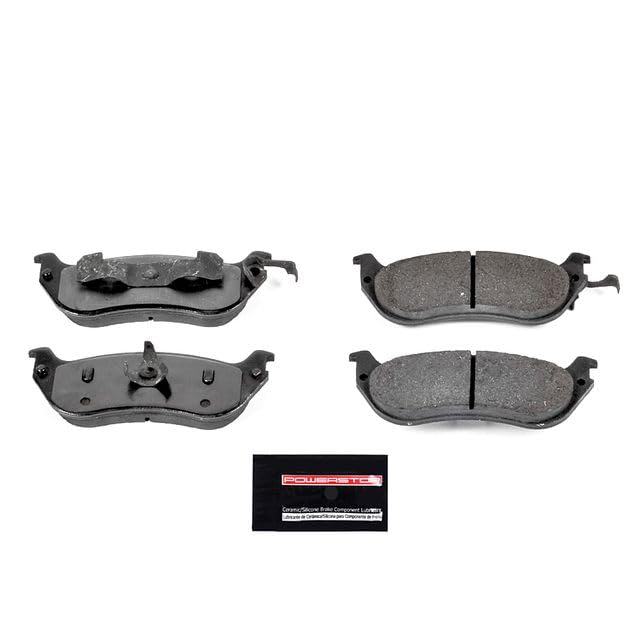 Power Stop Z36-881 Z36 Truck and Tow Rear Carbon-Fiber Ceramic Brake Pads For Crown Victoria, Explorer, Explorer Sport T, Town Car, Grand Marquis, Mountaineer [Model Specific]
