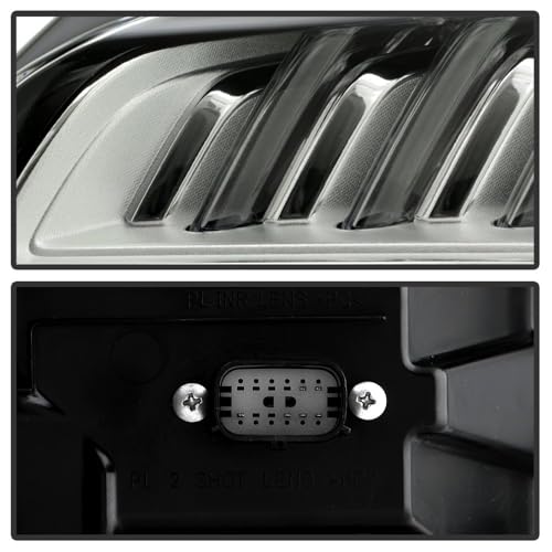 Linclon MKZ 18-22 Spyder (POE) HID w/AFS LED DRL Headlight - Low Beam-D3S(Not Included) ; High Beam-D3S(Not Included) ; Signal-LED - OE Left