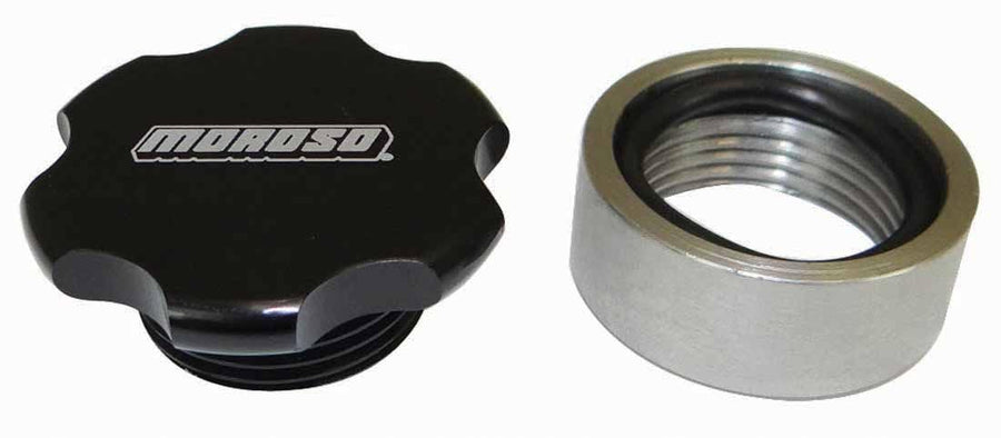 Filler Cap Kit Moroso 85284 w/Steel Bung, 1-1/4"-12 Threads