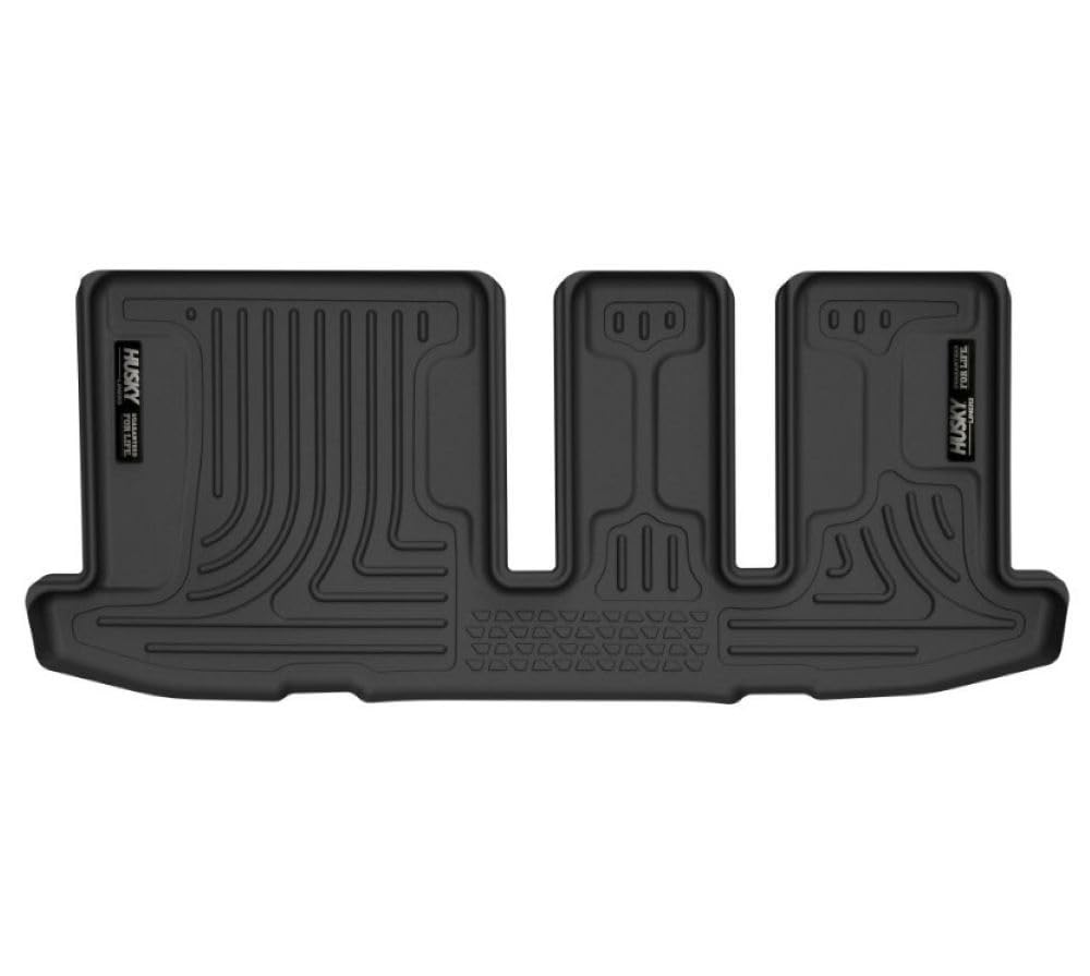 Husky Liners Floor Mats X-act Contour | Fits 2013-2020 Nissan Pathfinder; 2014-2020 Infiniti QX60; 2013 Infiniti JX35 | 3rd Row, 1-pc Black - 55441