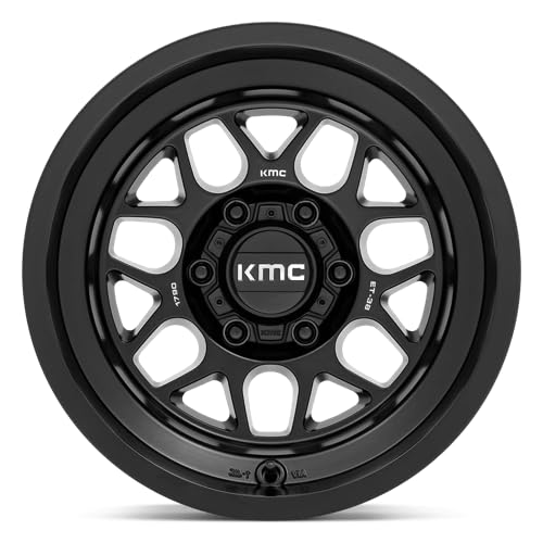 KMC Wheels 17X9 TERRA 6X5.53.5 -38mm SATIN BLACK - KM725MX17906838N