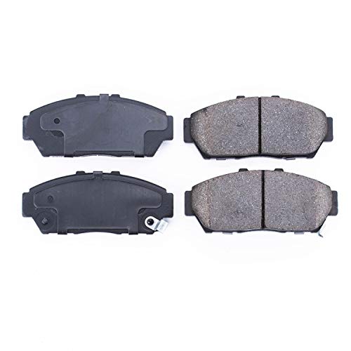 Power Stop Z16 16-617 Evolution Front Ceramic Brake Pads For Acura Integra 1994-2001, Honda Civic 1994-1995 [Model Specific]