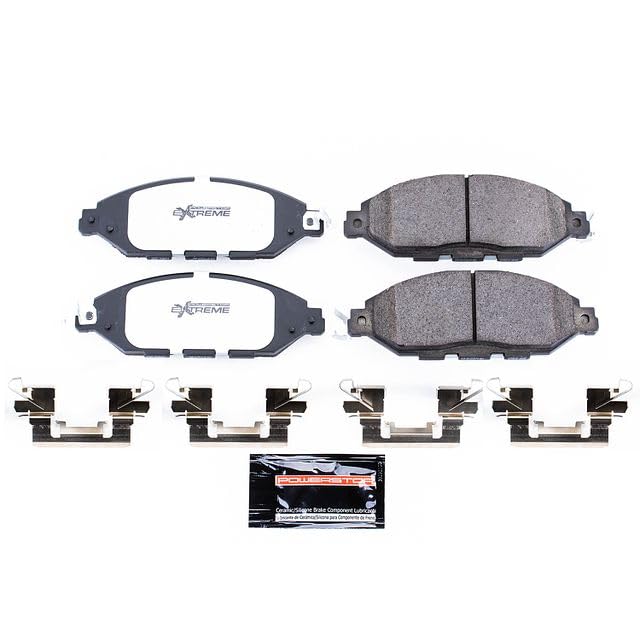 Power Stop Z36 Truck & Tow Z36-1649 Front Carbon-Fiber Ceramic Brake Pads