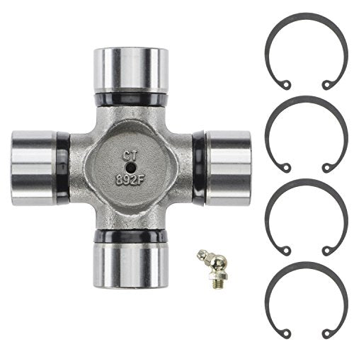 Premium MOOG 898 Greaseable Universal Joint for Steering Axle; Allis-Chalmers, Case, Drott, Fiat-Allis, IH, Trojan & Yale (750N)
