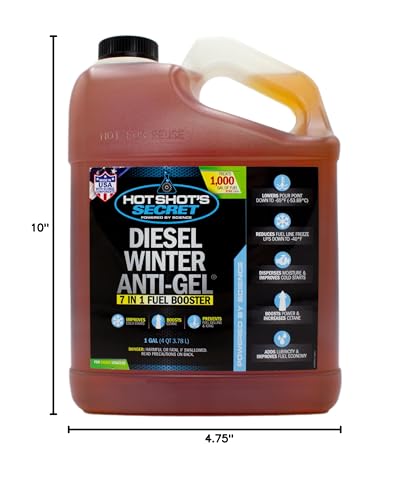 Diesel Winter Anti-Gel Hot Shot's Secret 1 Gallon, Amber (P403301G)