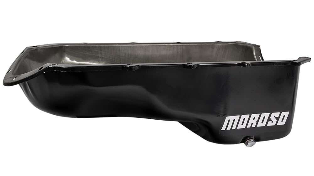 7-1/8" Moroso Stock Replacement Oil Pan for Pontiac 301-455 Engines