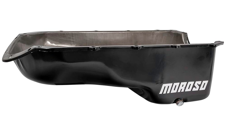 7-1/8" Moroso Stock Replacement Oil Pan for Pontiac 301-455 Engines