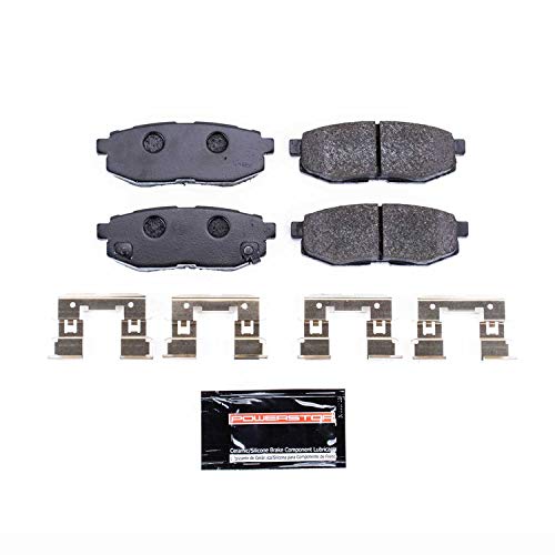 Power Stop Rear Track Day PST-1124 Brake Pad Set, 1 Pack For Scion FR-S, B9 Tribeca, BRZ, BRZ, Forester, Legacy, Outback, Tribeca, Subaru, 86, GR86 [Model Specific]