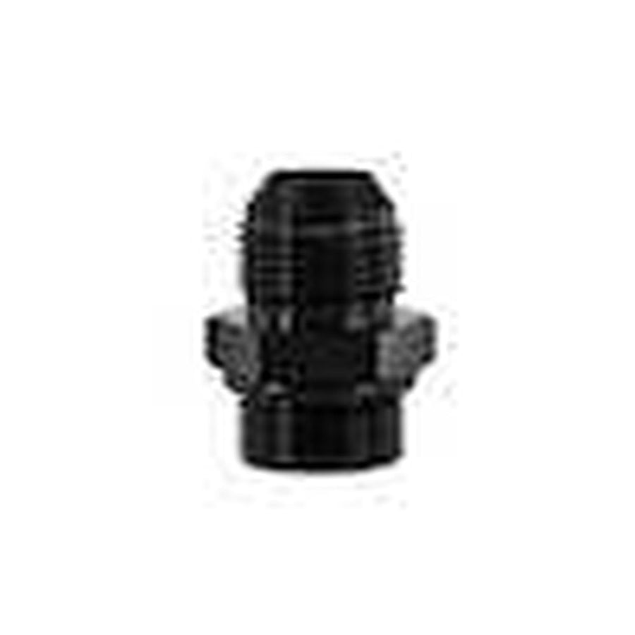 Mishimoto 8 ORB to -10AN Aluminum Fitting - Black (MMFT-8-10BK)
