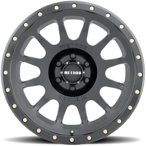 305 NV Method Race Wheels Black Wheel with Matte (17 x 8.5 inches /6 x 120 mm, 25 mm Offset)