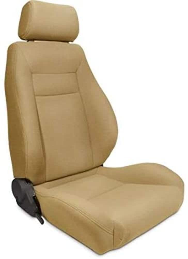 Beige Velour ProCar Racing Elite Recliner Right Seat 80-1100-67R by Scat