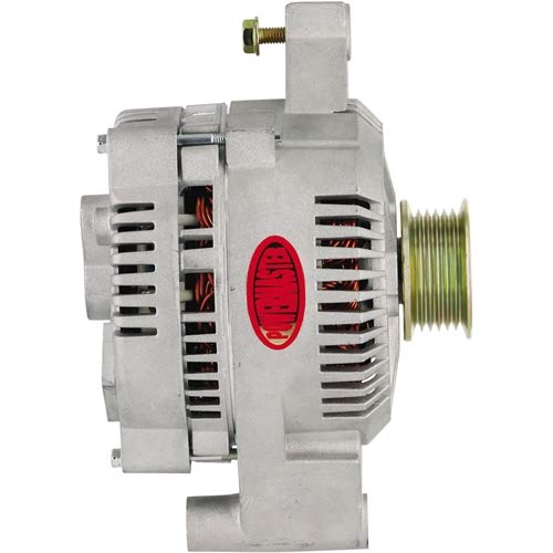Alt Powermaster Ford 3G Natural 200A 6 grv Pulley Large Frame Str MTG 8.11" 7:00 O'clock OE Only VR