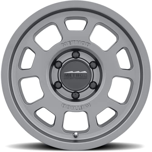 705 Method Race Wheels Titanium 17x8.5 6x5.5, 0mm Offset 4.75" Backspace, MR70578560800
