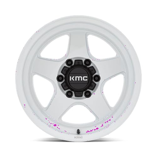 KMC Wheels 17X8.5 LOBO 5X5.05.46 18mm GLOSS WHITE - KM728WX17855018