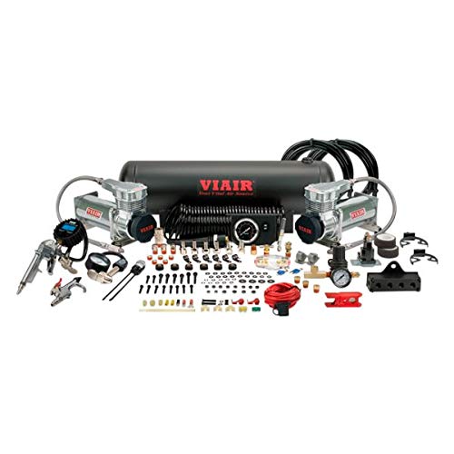 Dual VIAIR Platinum 425C Onboard Air System (175 PSI, 4.80 CFM, 58 Amp, 12V, 2.5 Gal. Tank)