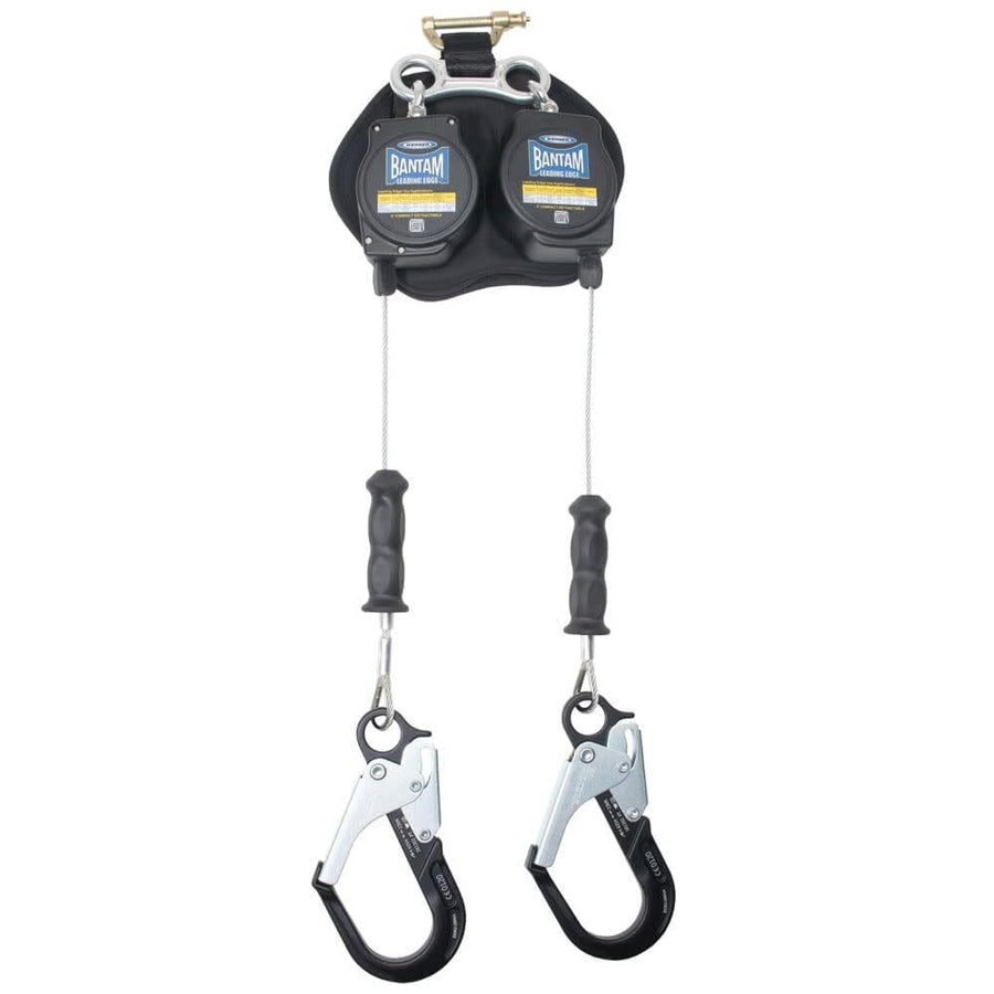 8' Bantam Twinleg Werner R413008LE-R Leading Edge SRL with Aluminum Rebar Hook