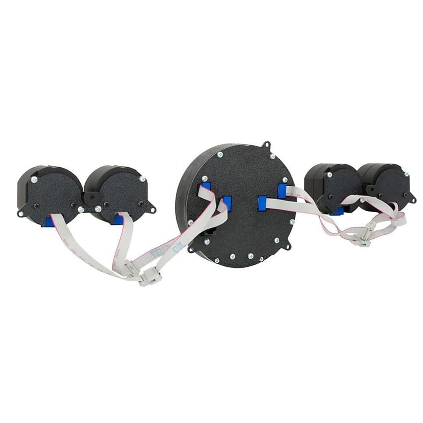 Black Alloy Style Face, 1959-60 Chevy Impala VHX System, White Display by Dakota Digital