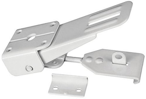 Camper Latch, RV Designer E316, Folding, White, Exterior Hardware