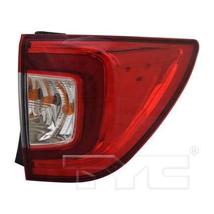 Right TYC Tail Light Assembly Compatible with 2019-2021 Honda Pilot