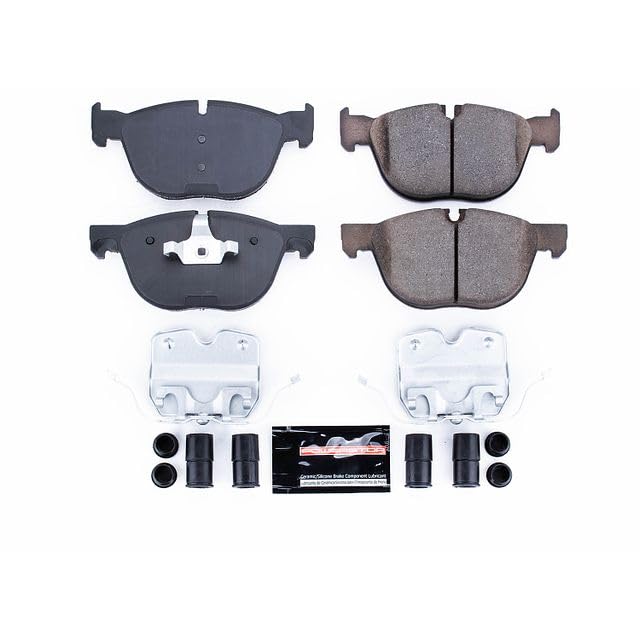 Power Stop Z23-1294 Z23 Evolution Sport Carbon Fiber Infused Ceramic Brake Pads with Hardware Front