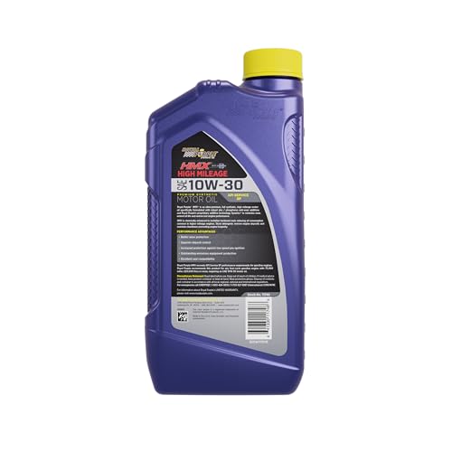 HMX SAE 10W-30 Royal Purple High-Mileage Synthetic Motor Oil - 1 Quart