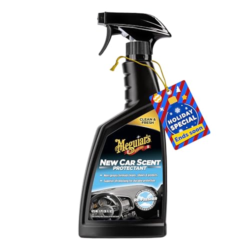 Meguiar's New Car Scent G4216EU Interior Dash & Trim Protectant 473ml. Cleans, shines & protects