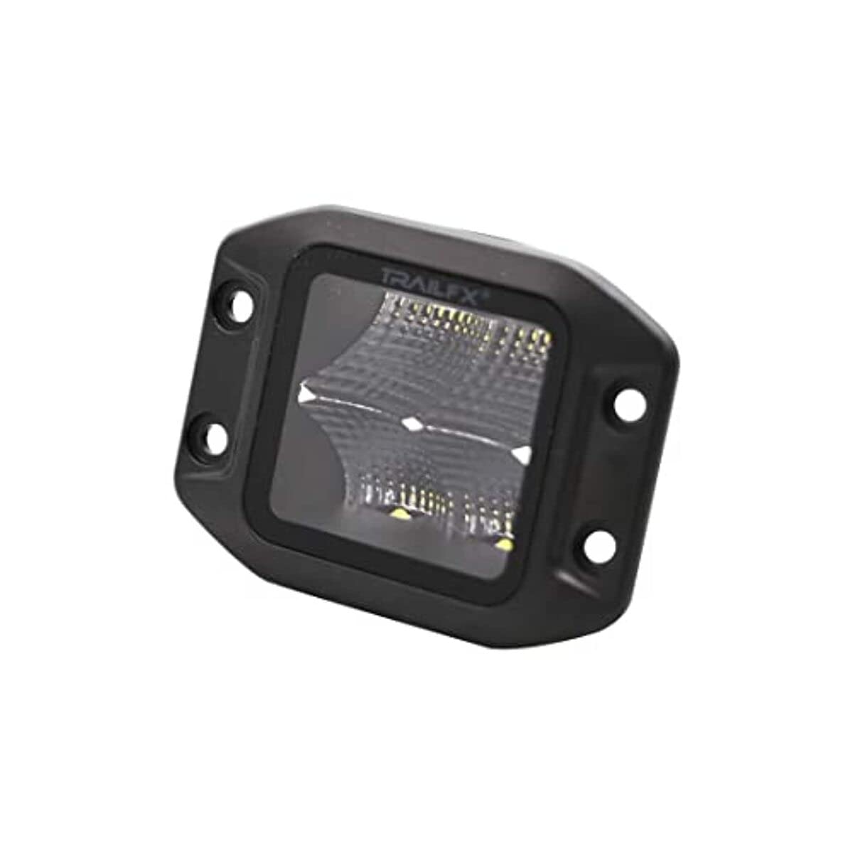 Blacked-Out Trailfx 3 Inch Flush Mount Cube LED