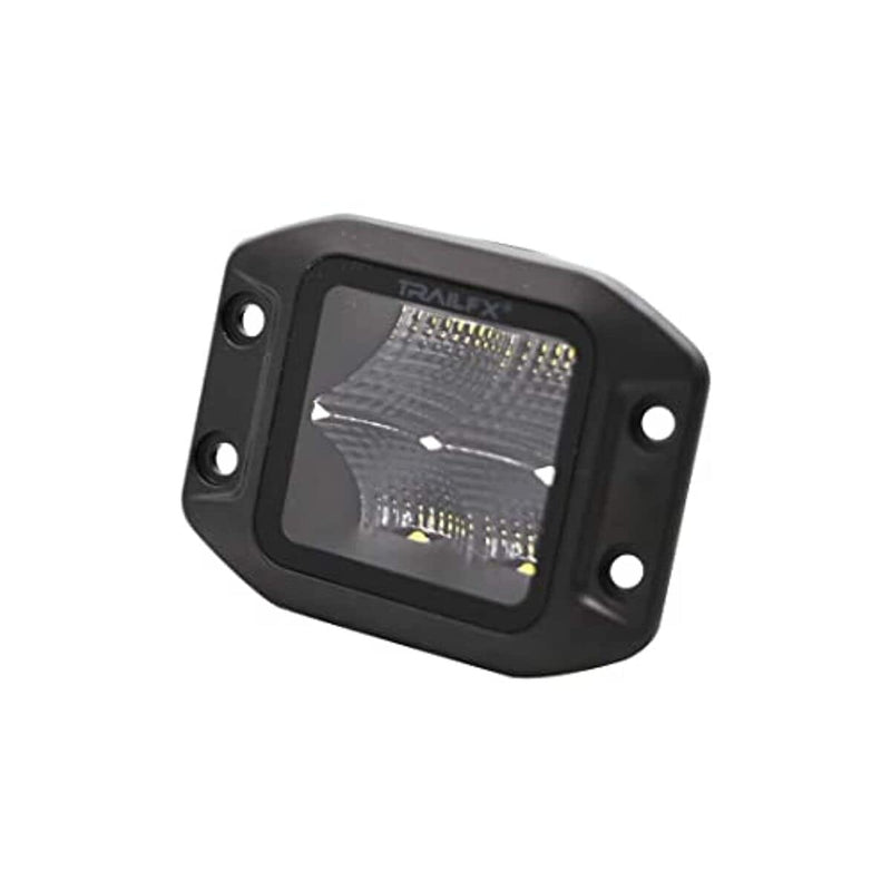 Blacked-Out Trailfx 3 Inch Flush Mount Cube LED