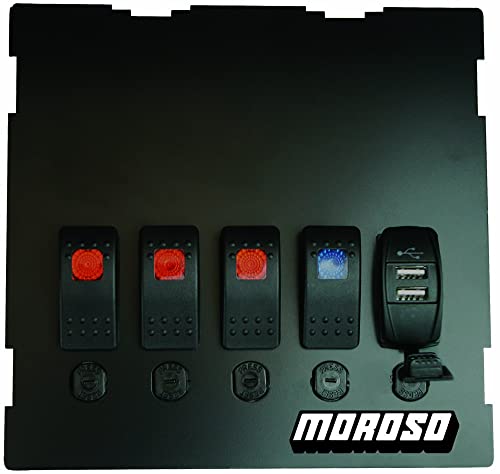 Dash Blockoff Plate Moroso 74317, Fits Mazda Miata NB 99-04