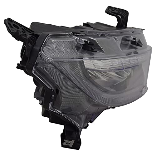 Right TYC Headlight Assembly Compatible with 2019-2019 Honda Civic