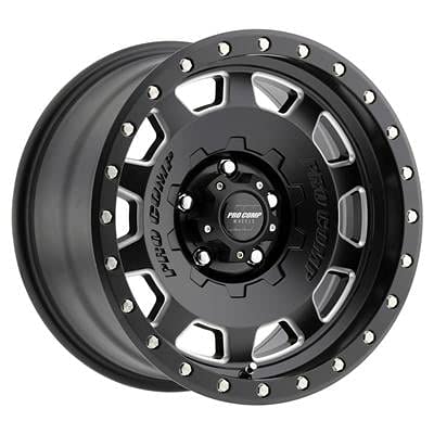 PXA60 Pro Comp Alloys 17X9 5X5.0 S-BLK -6MM - PXA5160-7973
