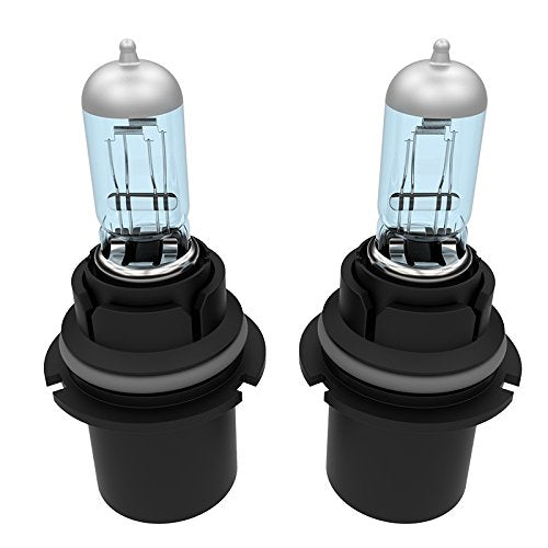 2 Piece Spec-D Tuning 9004 HB1 Hi/Low Beam Head Lights Halogen Replacement, Left + Right Pair
