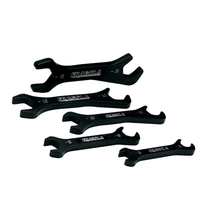Set of 5 Fragola 900100 Wrench (#6 Thru #16)