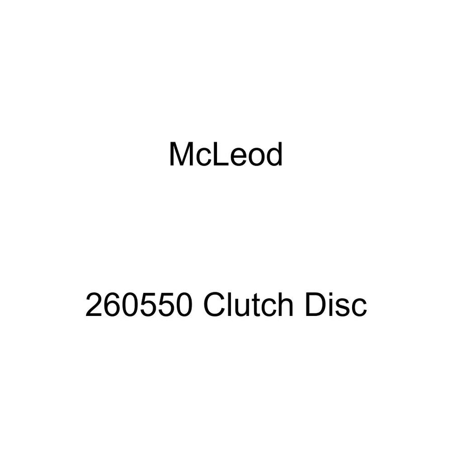 Clutch Disc McLeod 260550