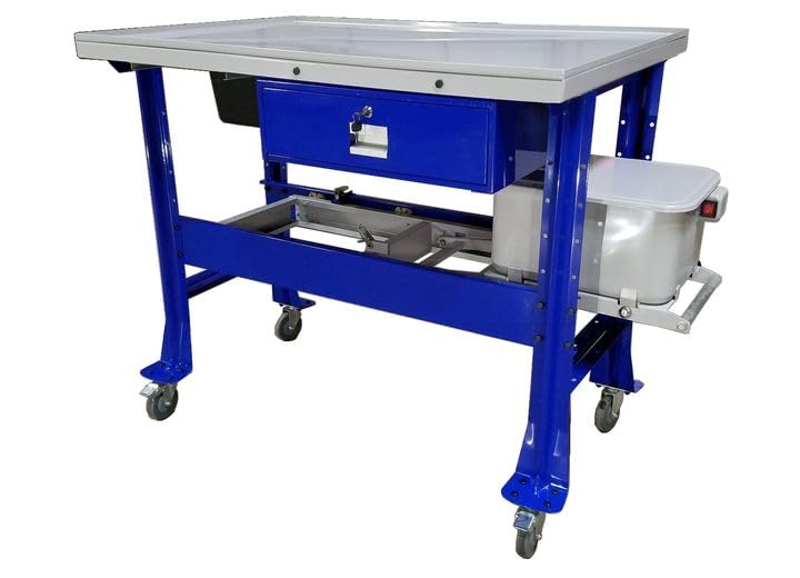 Ideal Premium Tear Down Table and Part Washer Tuxedo Distributors PTDT-PW-1000 - 1000 lb Capacity