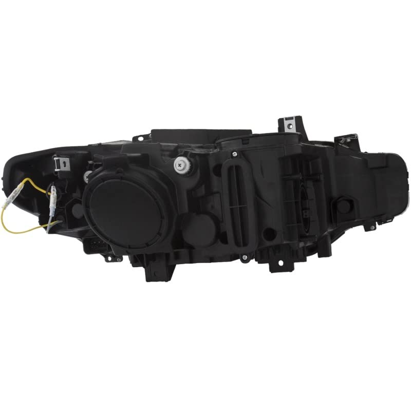 Projector Headlight Set ANZO USA w/U-Bar Halo-Chrome 121507