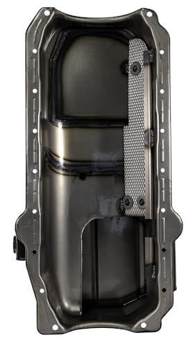 Moroso Steel Wet Sump Oil Pan 20179, Fits Small Block Chevy Pre-85 Blocks Inc Dart SHP, 93-97 Camaro/Firebird