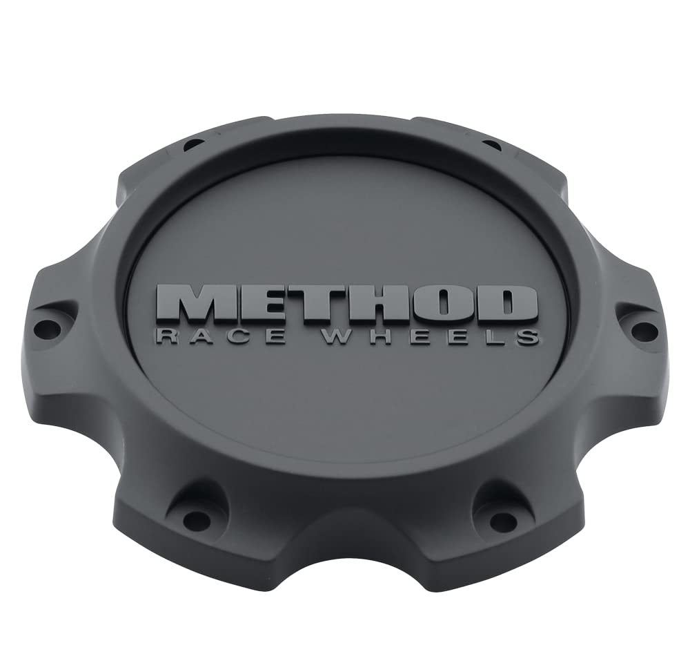 Black Method Race Wheels Center Cap, Screw-On