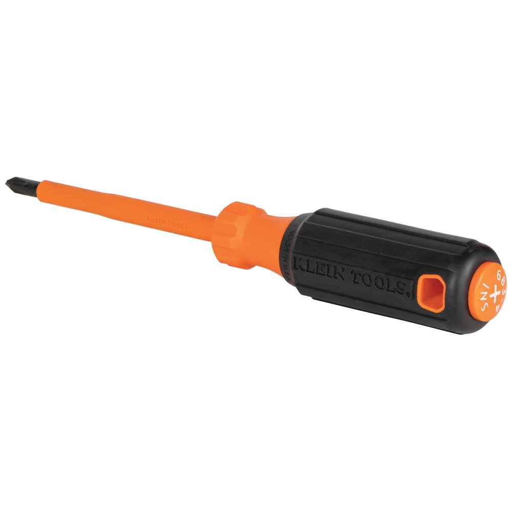 Klein Tools Insulated Screwdriver Set 85076INS, Made in USA, features 1000V Electricial Screwdrivers, (3) Phillips and (2) Slotted and Square Tips, 6-Piece