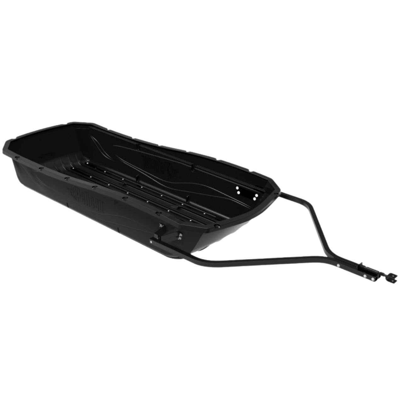 Trek Sport 94 Pelican - Utility Sled Comes with Set of Runners and Tow Hitch - Carry Up to 500 lb - Black