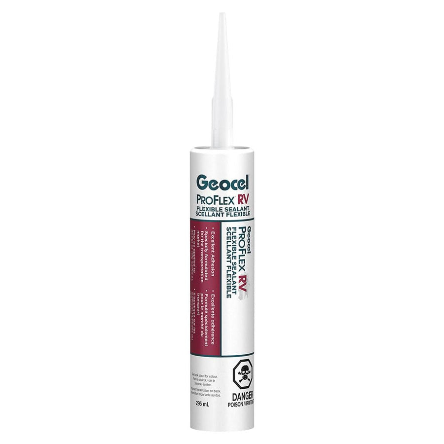 Geocel GC28853 RV Pro Flex Flexible Sealant - 10 oz., Canadian Black